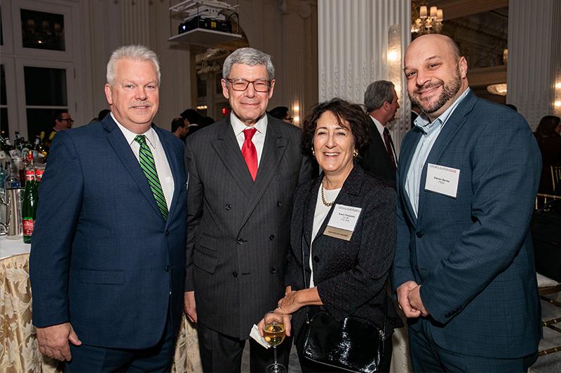 David M. Cohen ’73 and friends