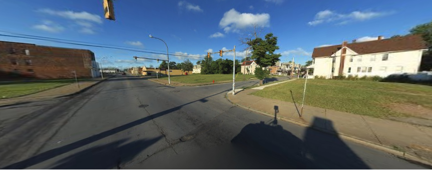 Street view east side buffalo