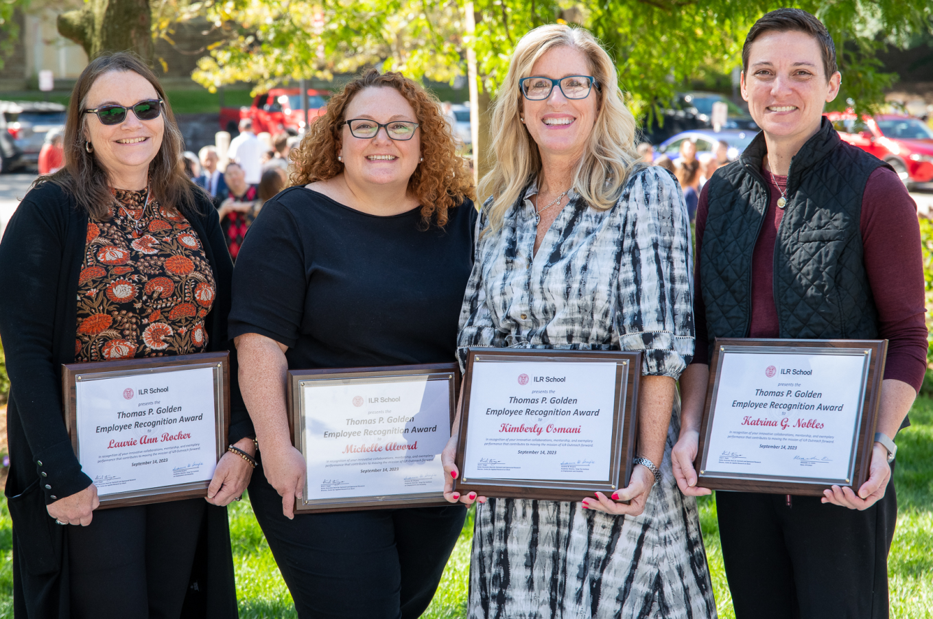 Golden award winners