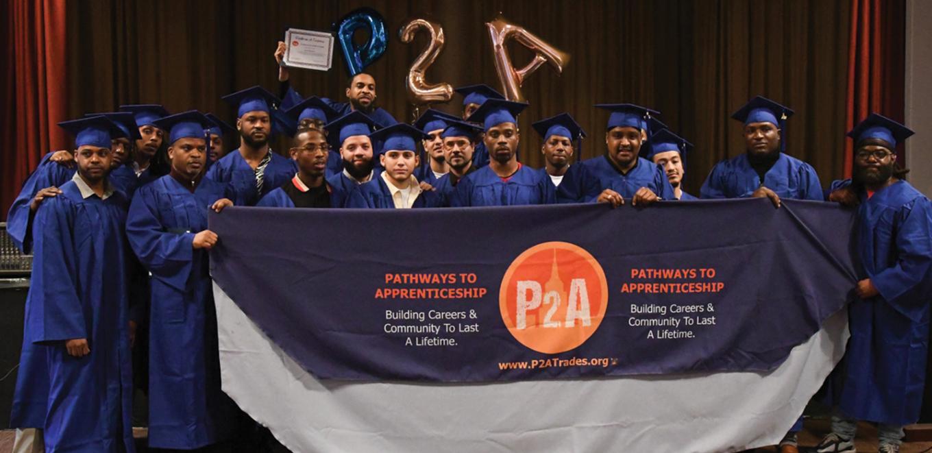 P2A Apprenticeship graduation group photo