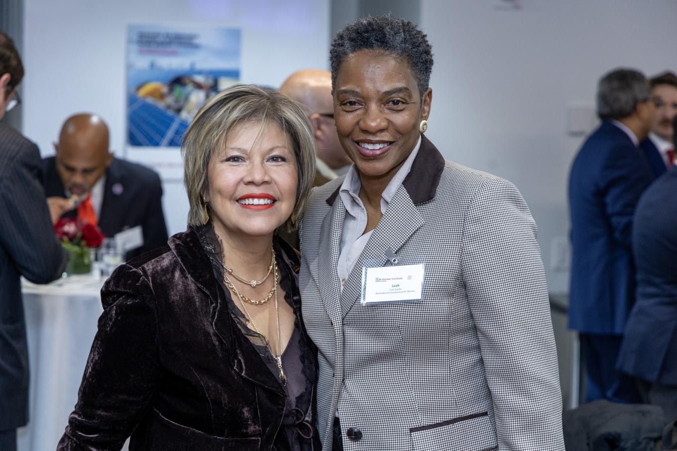 Patricia Campos-Medina and Leah Rambo