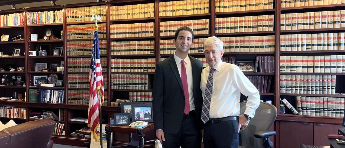 Alex Herazy and Judge Berman CIP 