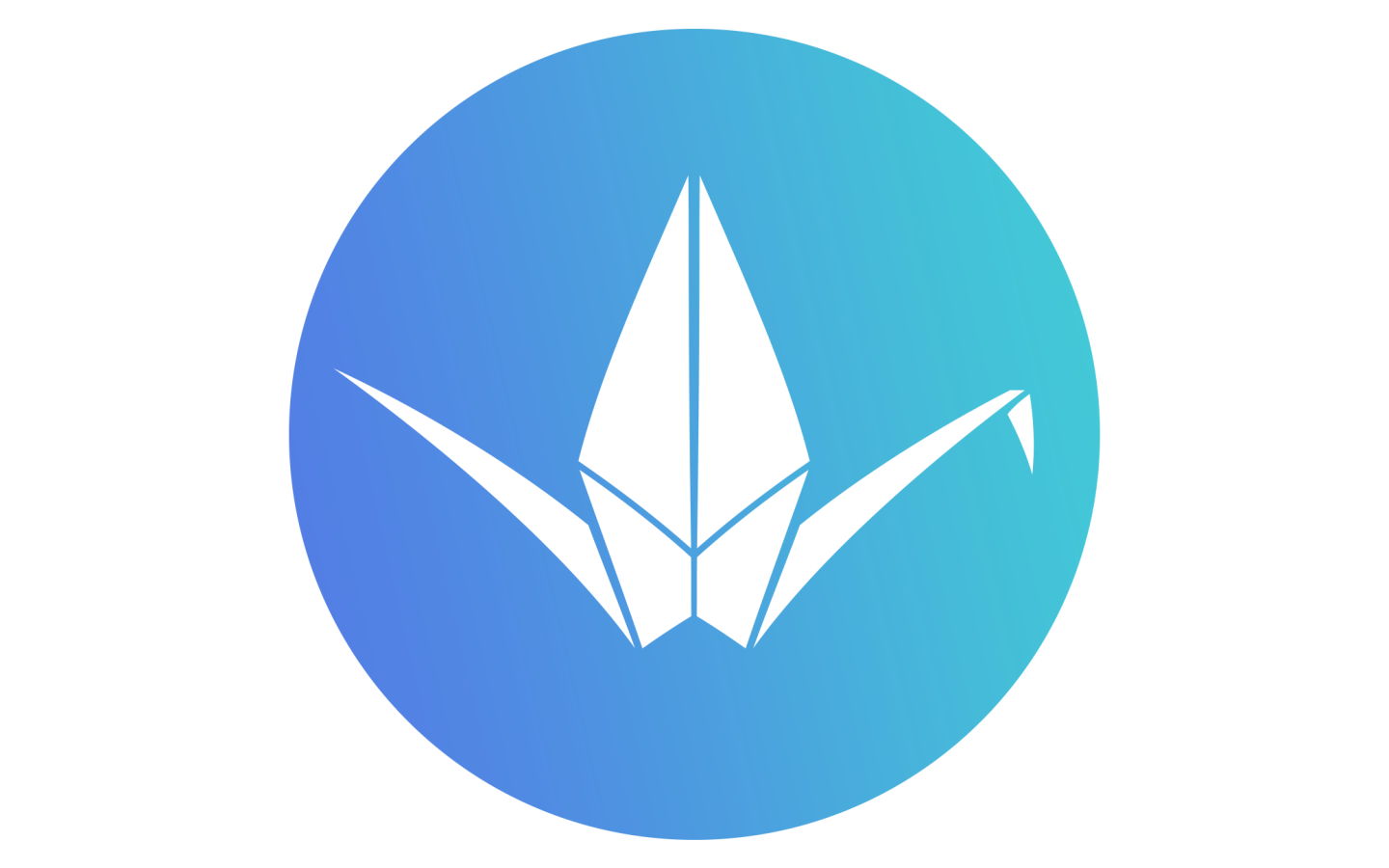 Center for Transformative Action logo featuring blue circle with white paper crane in the center