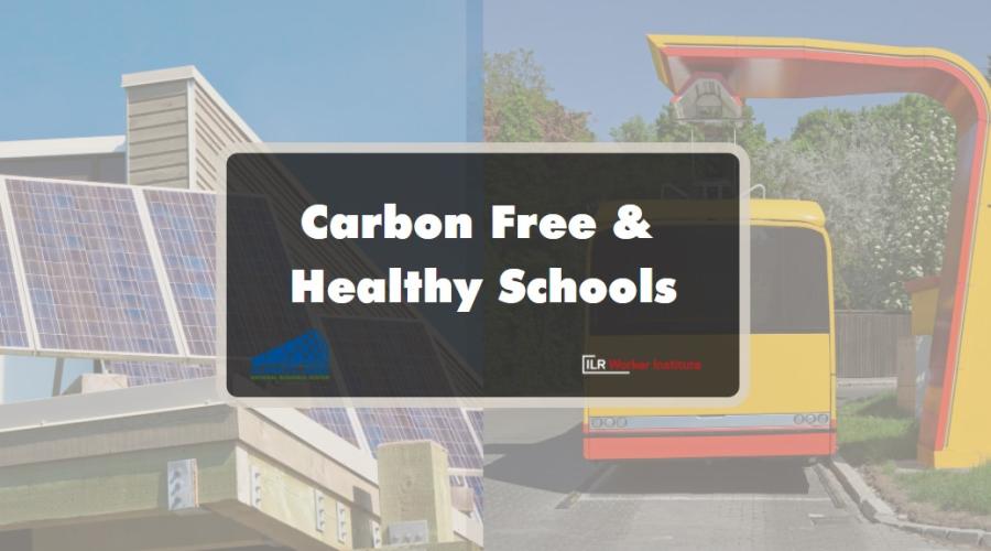 Opening slide for IUPAT Carbon-Free Healthy Schools Training