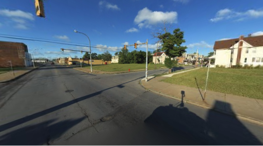 Street view east side buffalo