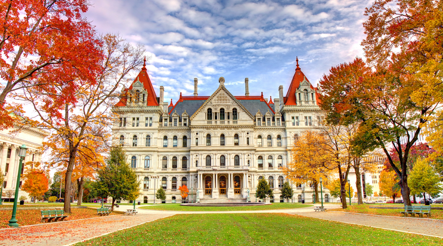 NY State Capital building