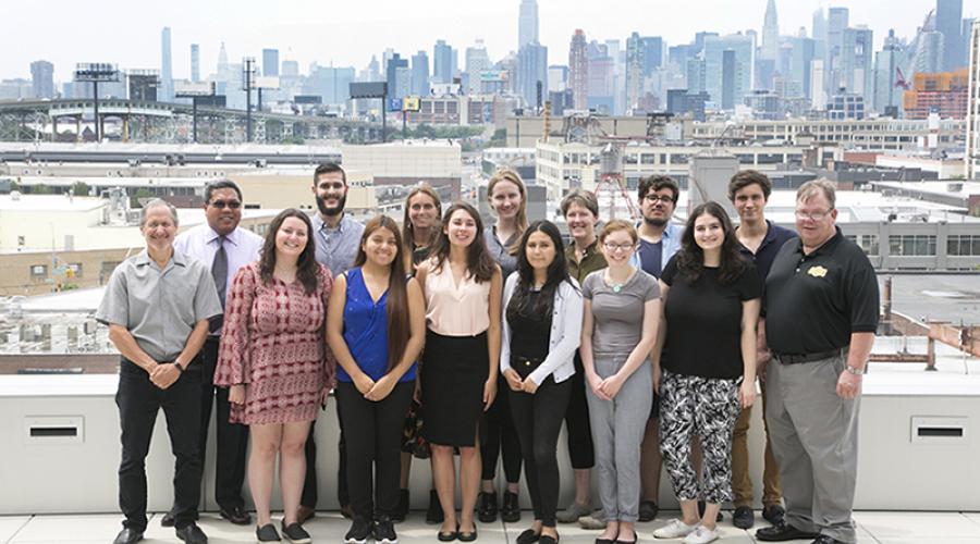 Faculty and summer fellows from ILR's New York City office