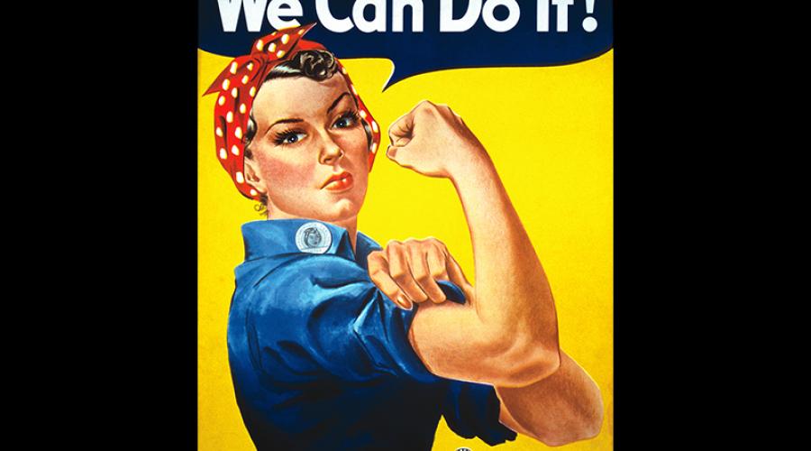 Rosie the Riveter Poster