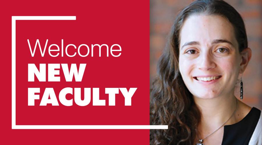 Welcome New Faculty - Dina Bishara, one of seven new faculty, is pictured.