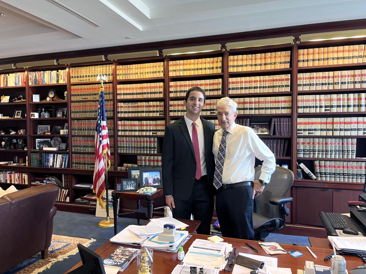 Alex Herazy and Judge Berman CIP