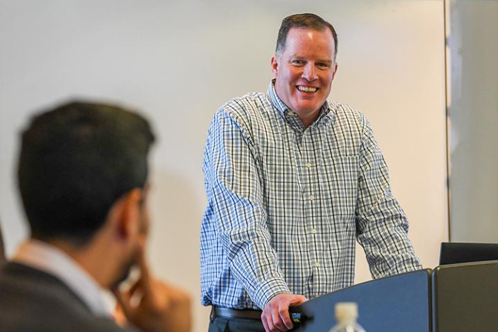 Brad Bell teaching