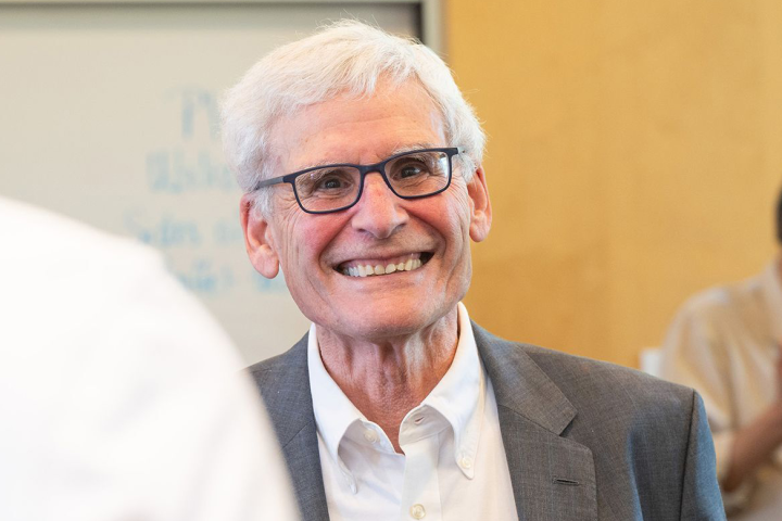 Gary Fields at his retirement party in the summer of 2024