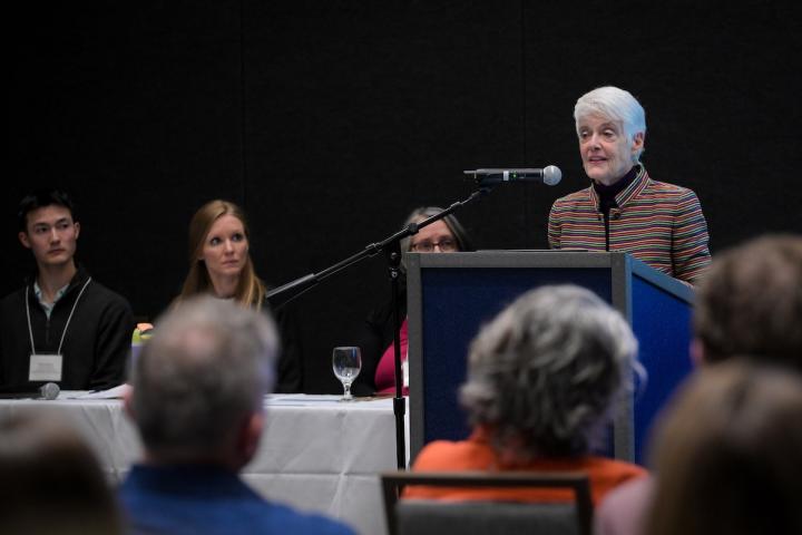 Susanne Bruyere, speaking at the Working Together conference