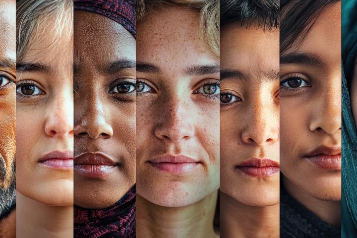 different shades of people 