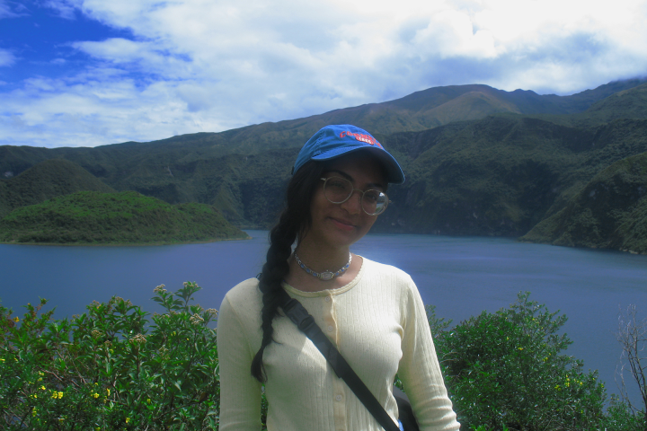 Aima Raza ’27 traveled to Ecuador as part of the  Laidlaw Leadership and Research Program.