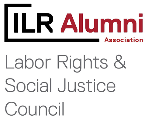 ILR Alumni Association Labor Rights & Social Justice Council logo