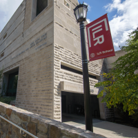 Ives Hall with ILR banner